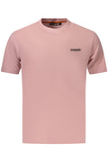 NAPAPIJRI MEN'S SHORT-SLEEVE T-SHIRT PINK