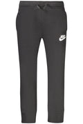 NIKE KIDS' BLACK LONG TRACK PANTS