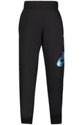NIKE KIDS' BLACK LONG TRACK PANTS