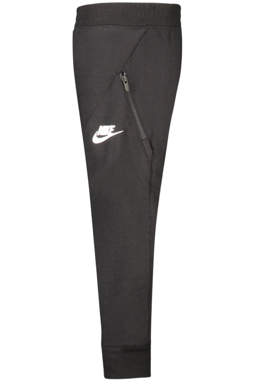 NIKE KIDS' BLACK LONG TRACK PANTS