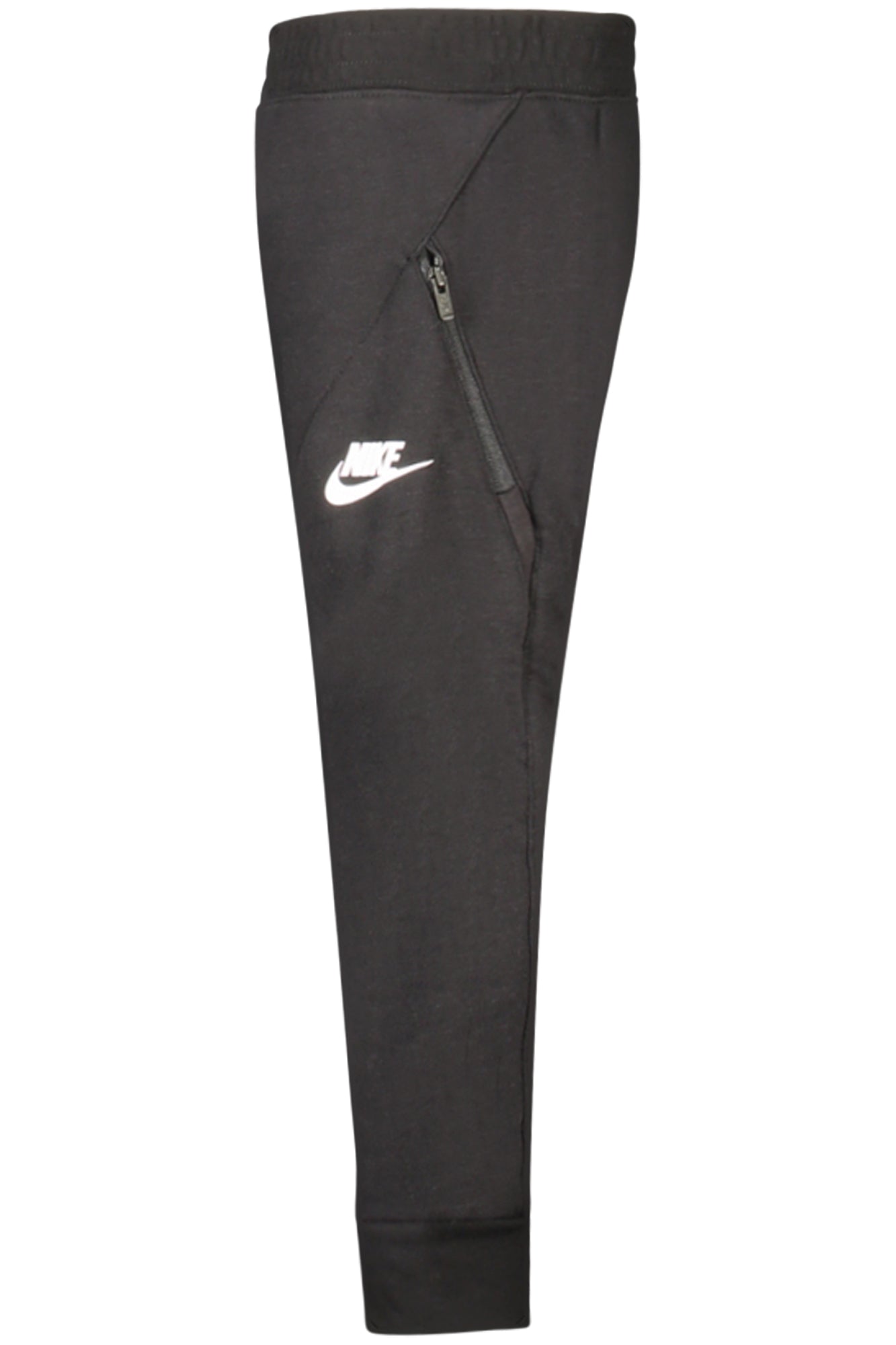NIKE KIDS' BLACK LONG TRACK PANTS