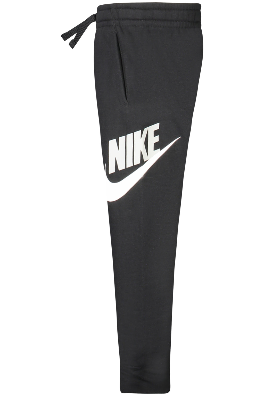NIKE KIDS' BLACK LONG TRACK PANTS