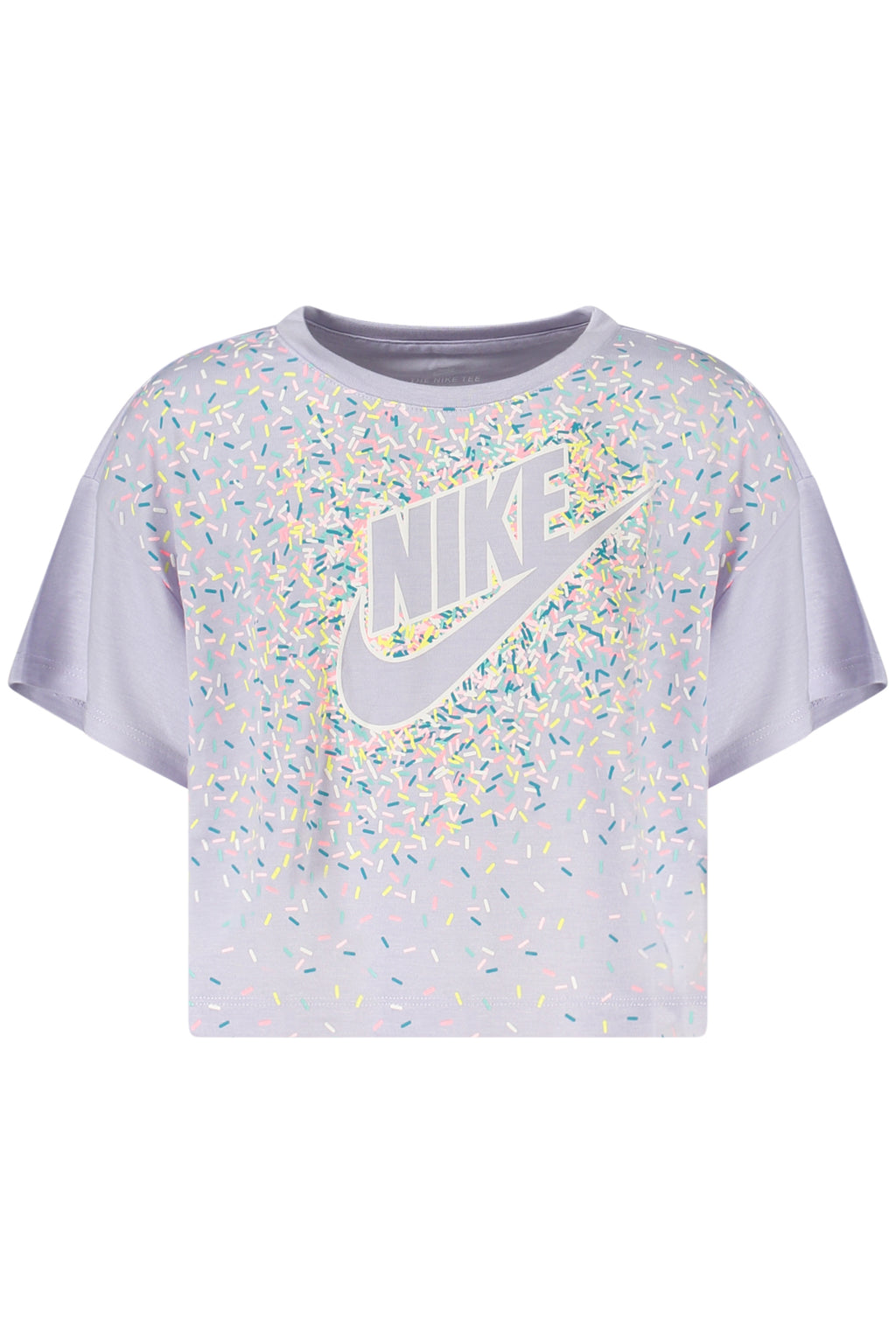 NIKE KIDS' PURPLE SHORT-SLEEVE T-SHIRT
