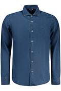 NORTH SAILS MEN'S LONG-SLEEVED SHIRT, BLUE
