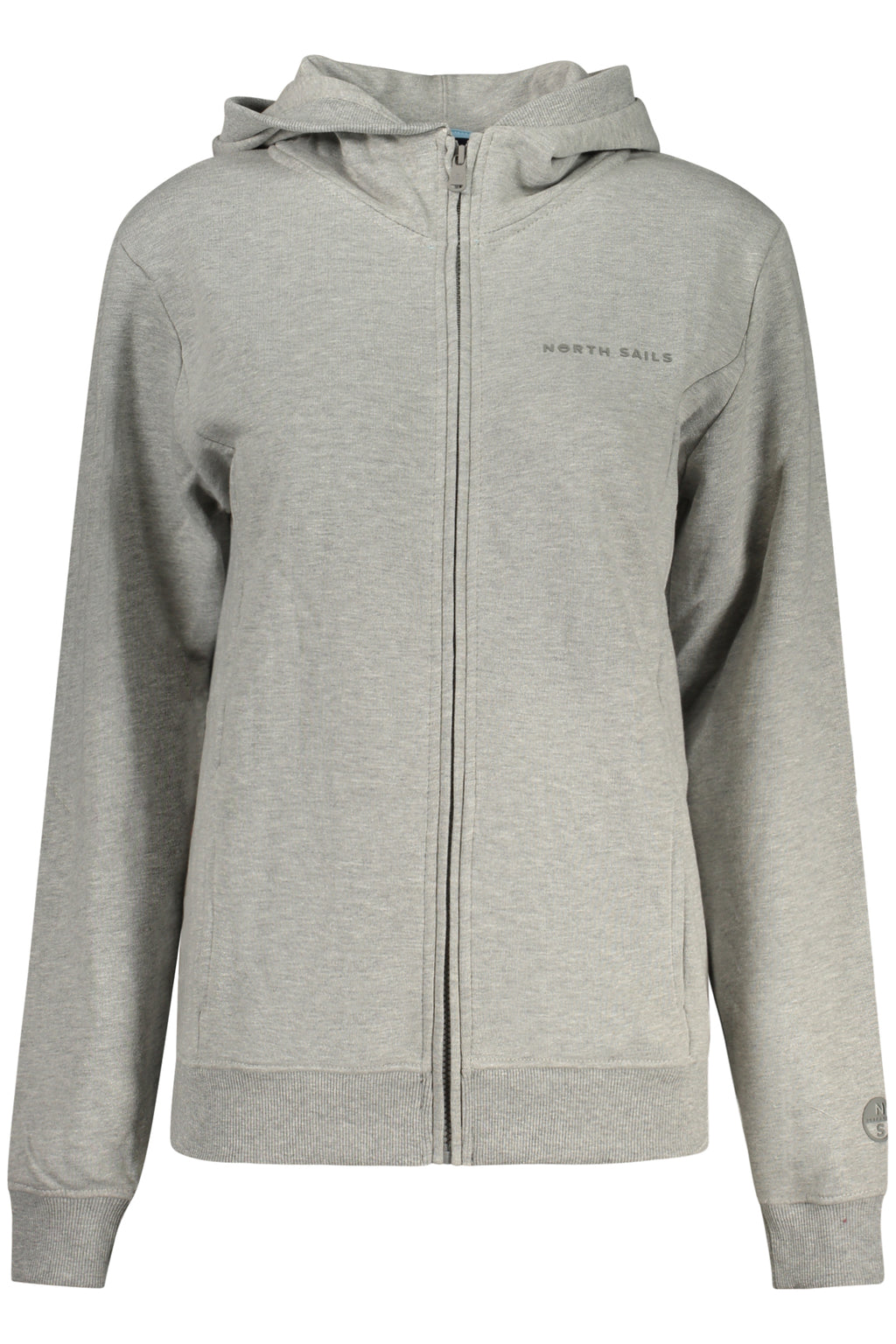 NORTH SAILS WOMEN'S ZIPPED SWEATSHIRT GREY