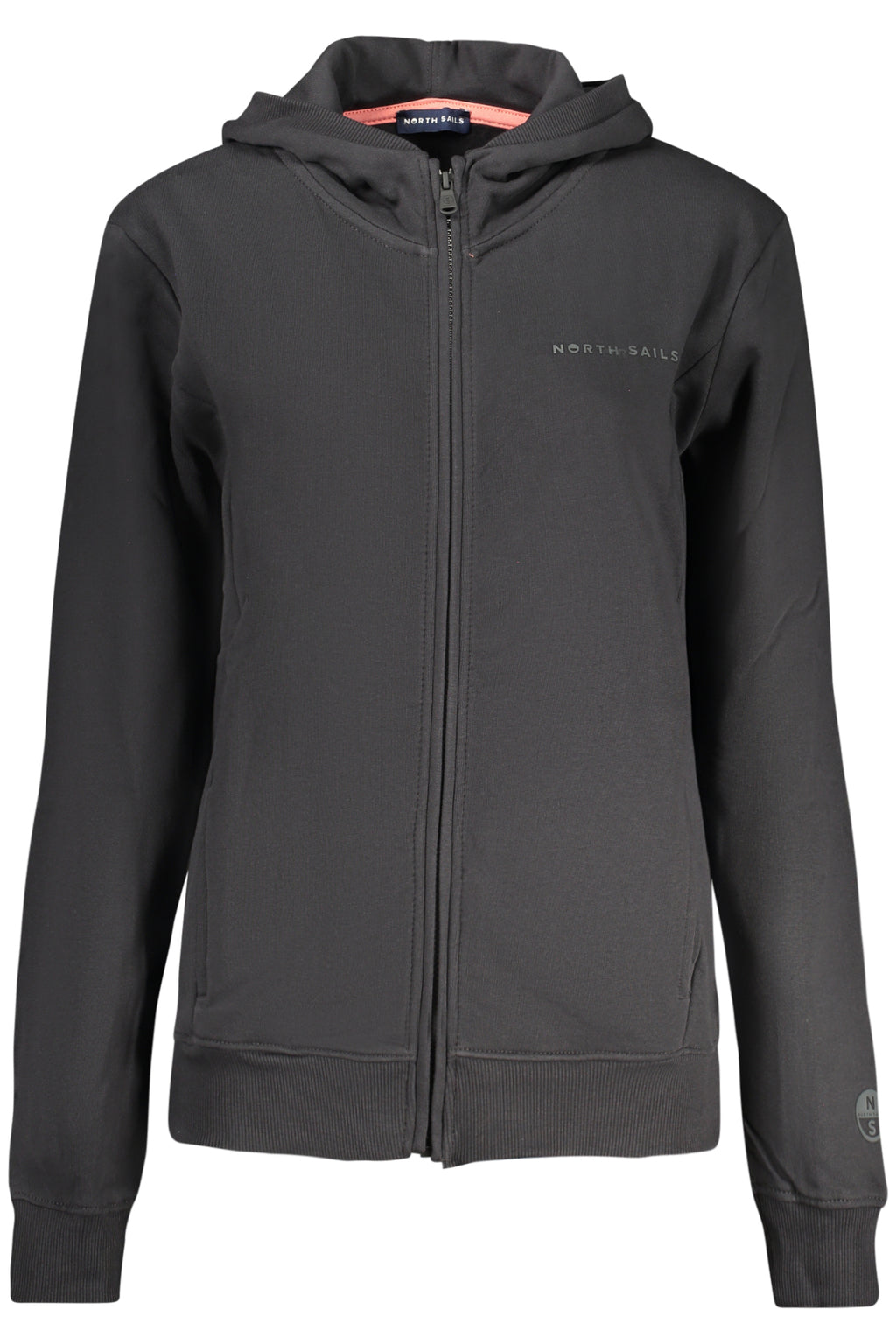 NORTH SAILS WOMEN'S ZIP-UP SWEATSHIRT BLACK