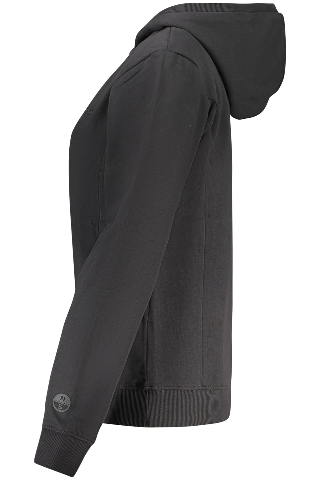 NORTH SAILS WOMEN'S ZIP-UP SWEATSHIRT BLACK