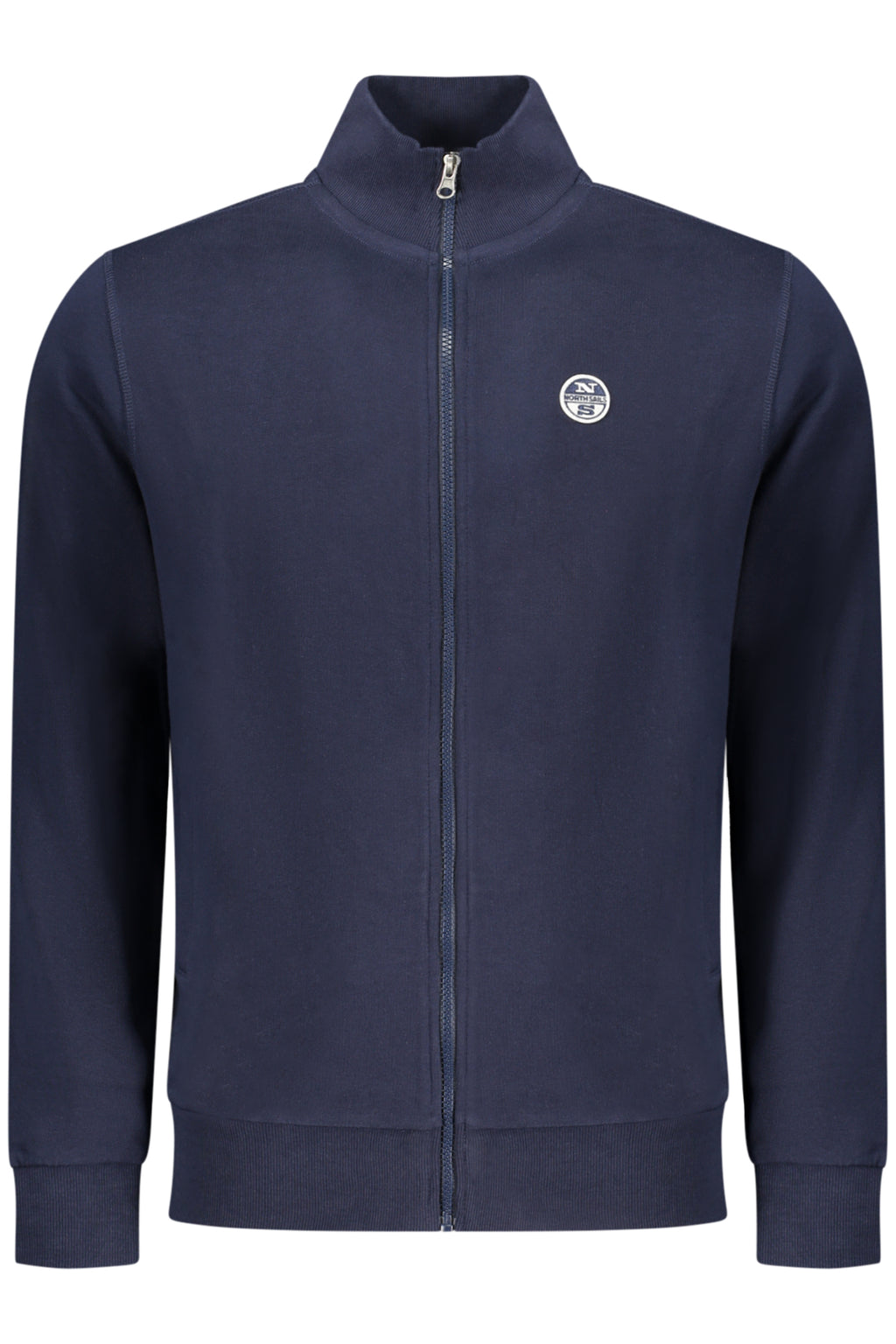 NORTH SAILS MEN'S BLUE ZIP-UP SWEATSHIRT