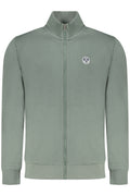 NORTH SAILS MEN'S GREEN ZIP-UP SWEATSHIRT