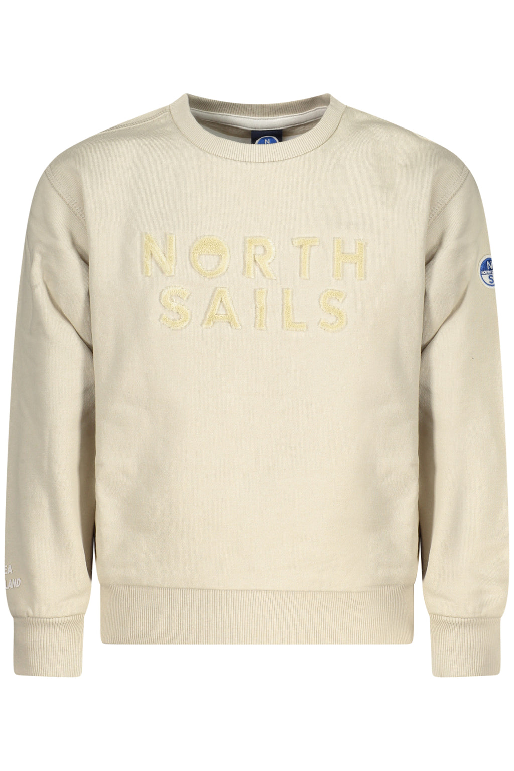 NORTH SAILS CHILDREN'S ZIP-UP SWEATSHIRT, BEIGE