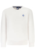 NORTH SAILS CHILDREN'S ZIP-UP SWEATSHIRT WHITE