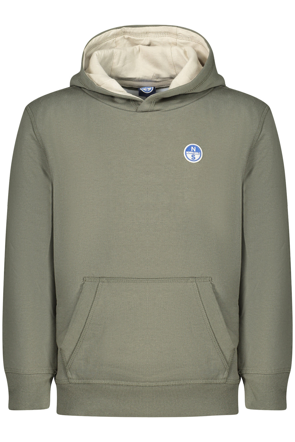 NORTH SAILS CHILDREN'S ZIP-UP SWEATSHIRT, GREEN