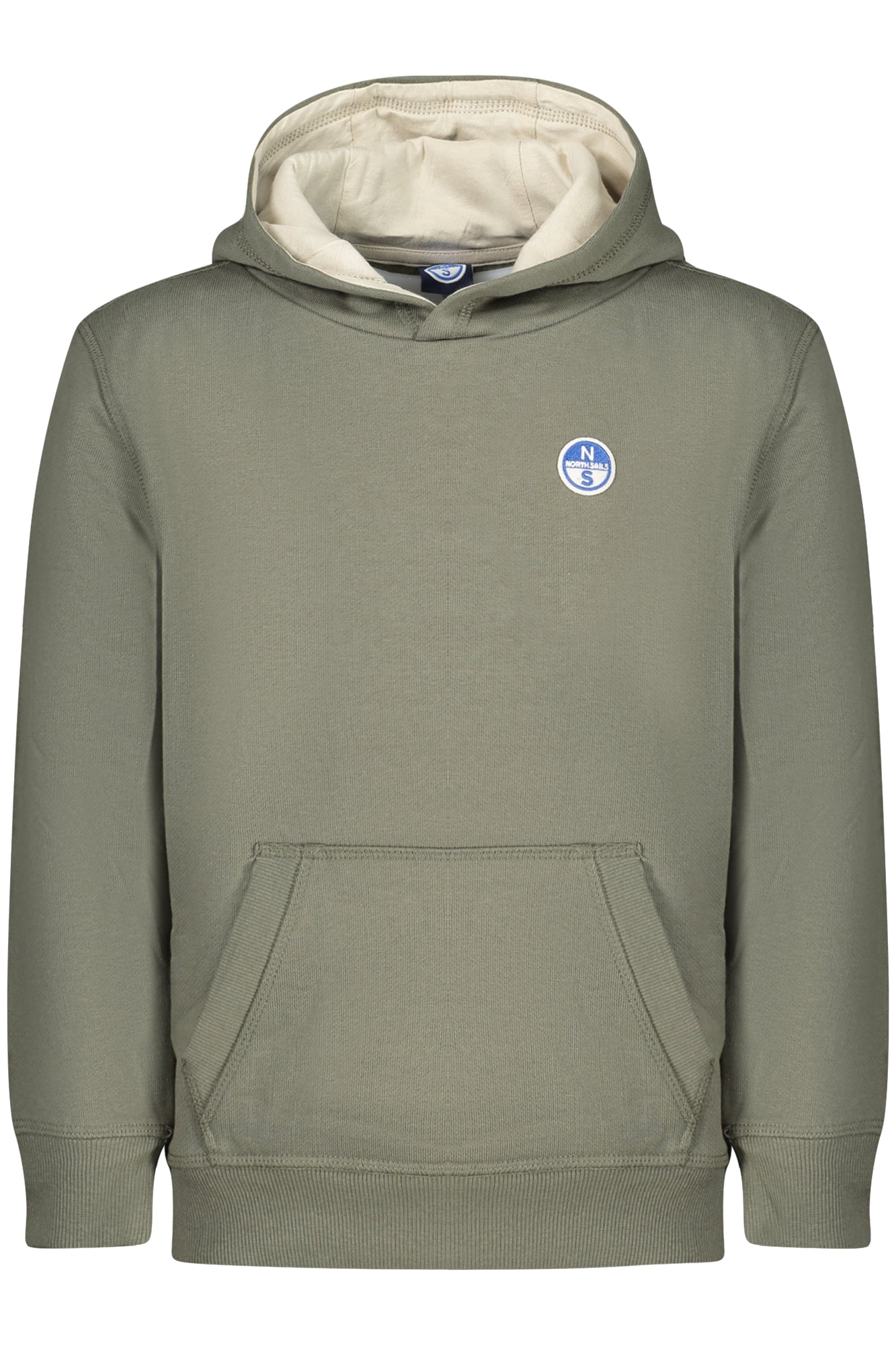 NORTH SAILS CHILDREN'S ZIP-UP SWEATSHIRT, GREEN
