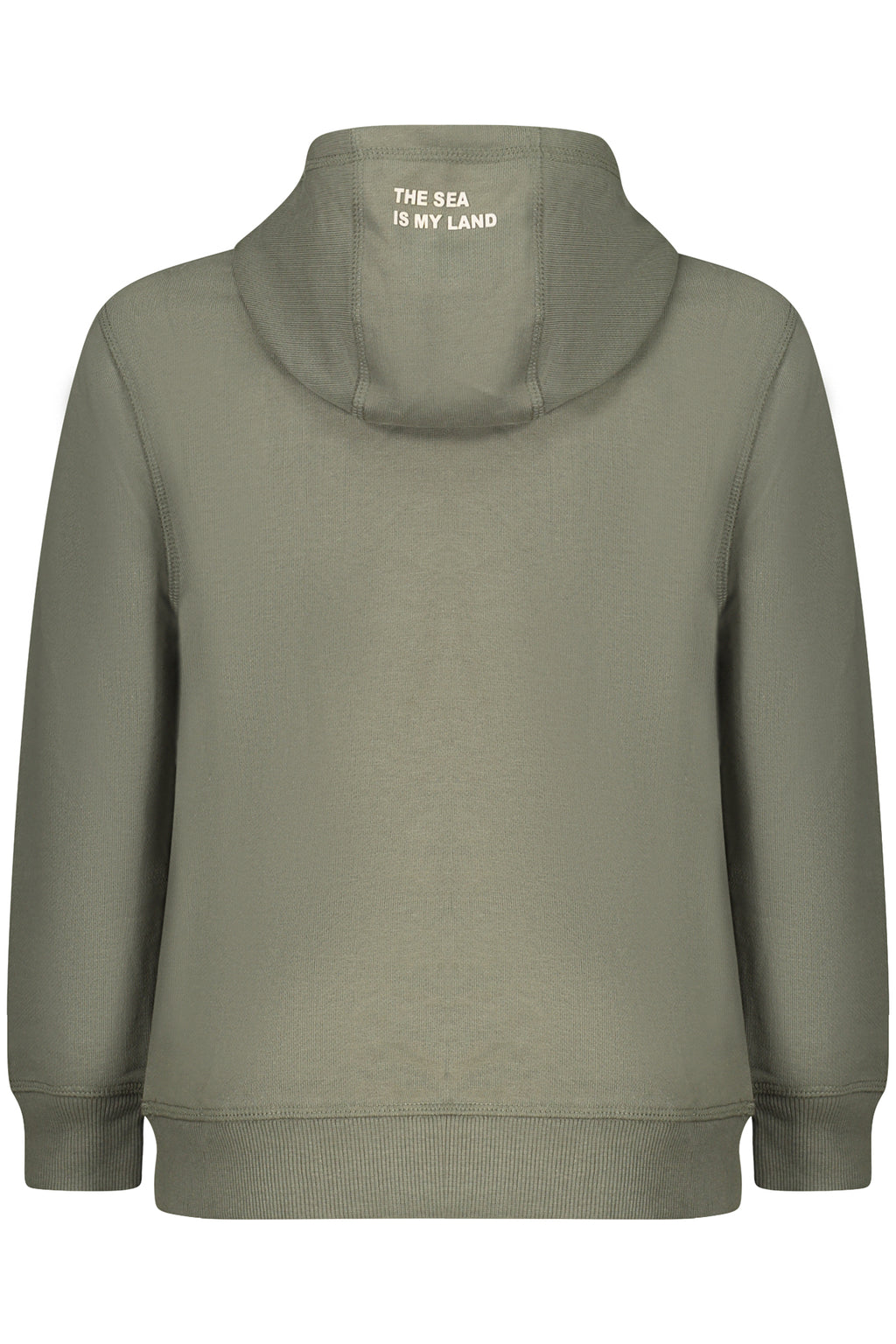 NORTH SAILS CHILDREN'S ZIP-UP SWEATSHIRT, GREEN
