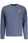 NORTH SAILS MEN'S BLUE ZIP-UP SWEATSHIRT