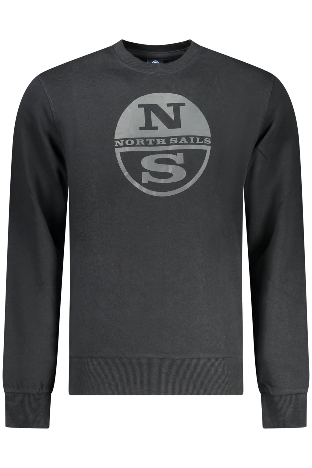 NORTH SAILS MEN'S BLACK ZIP-UP SWEATSHIRT