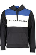 NORTH SAILS MEN'S BLACK ZIP-OUT SWEATSHIRT