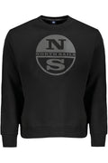 NORTH SAILS MEN'S BLACK ZIP-UP SWEATSHIRT