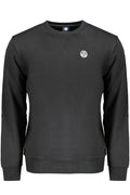 NORTH SAILS MEN'S BLACK ZIP-UP SWEATSHIRT