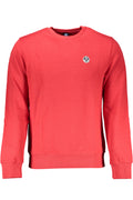 NORTH SAILS MEN'S RED ZIP-OUT SWEATSHIRT