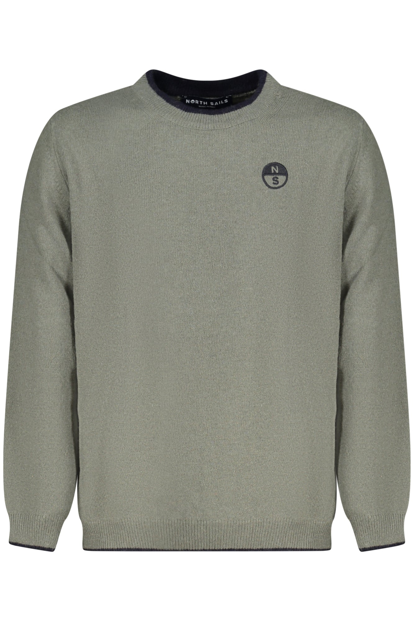 NORTH SAILS GREEN KIDS' SWEATER