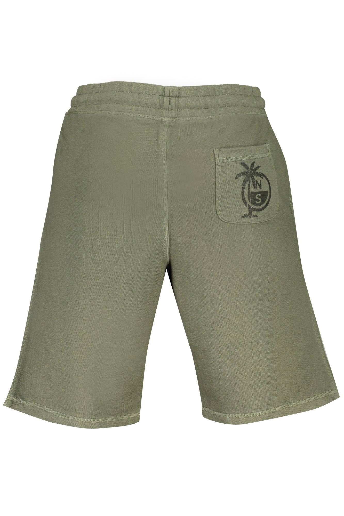 NORTH SAILS GREEN MEN'S SHORT PANTS