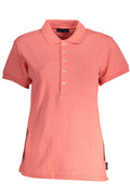 NORTH SAILS WOMEN'S SHORT SLEEVE POLO PINK