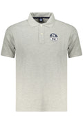 NORTH SAILS MEN'S SHORT SLEEVE POLO GREY