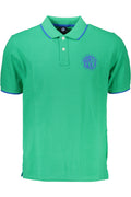 NORTH SAILS GREEN MEN'S SHORT SLEEVED POLO SHIRT