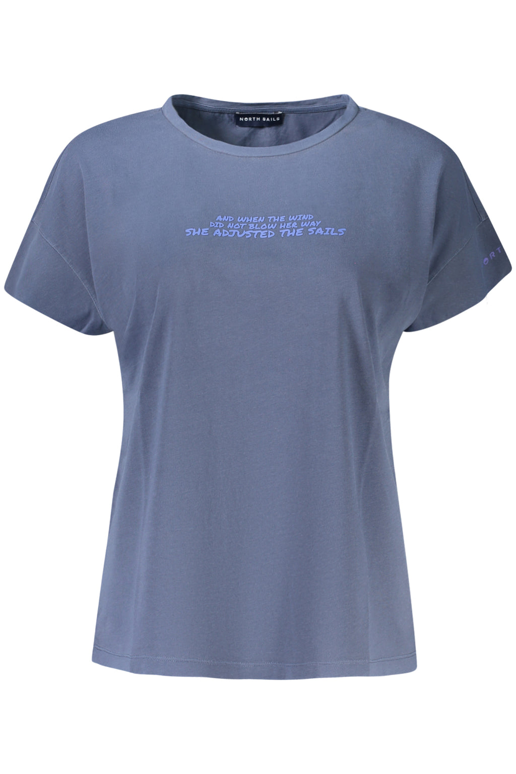 NORTH SAILS WOMEN'S SHORT SLEEVE T-SHIRT BLUE