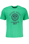 NORTH SAILS GREEN MEN'S SHORT SLEEVED T-SHIRT