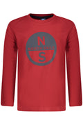 NORTH SAILS KIDS' LONG-SLEEVED T-SHIRT, RED