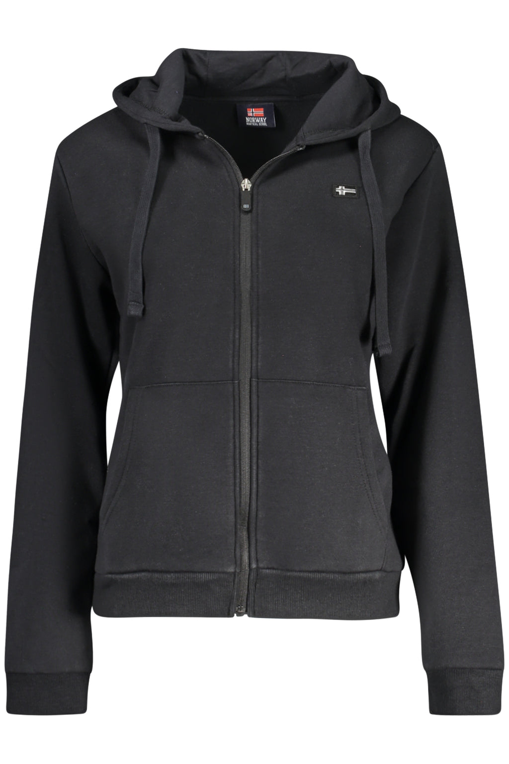 NORWAY 1963 WOMEN'S BLACK ZIP-UP SWEATSHIRT