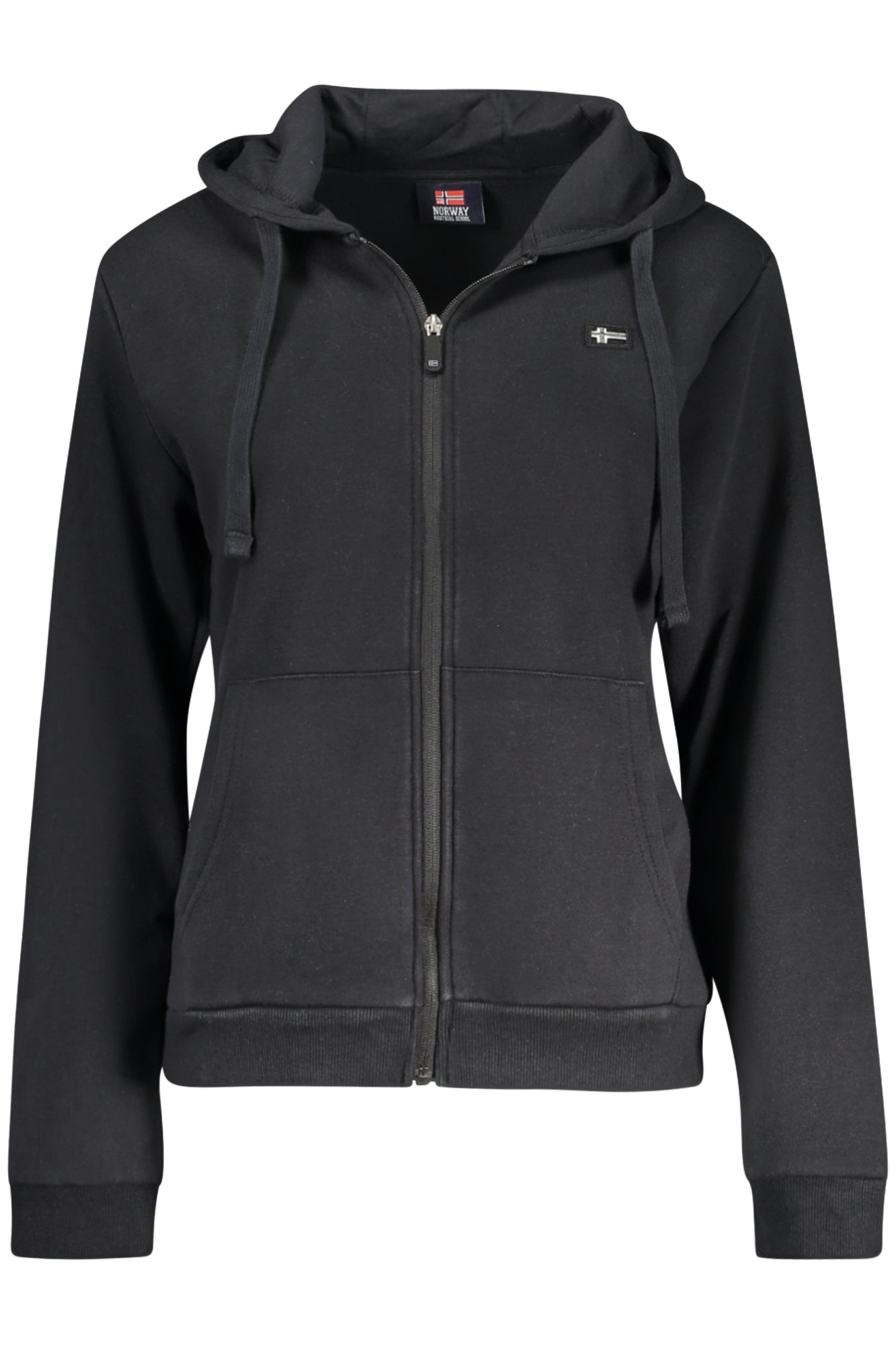 NORWAY 1963 WOMEN'S BLACK ZIP-UP SWEATSHIRT