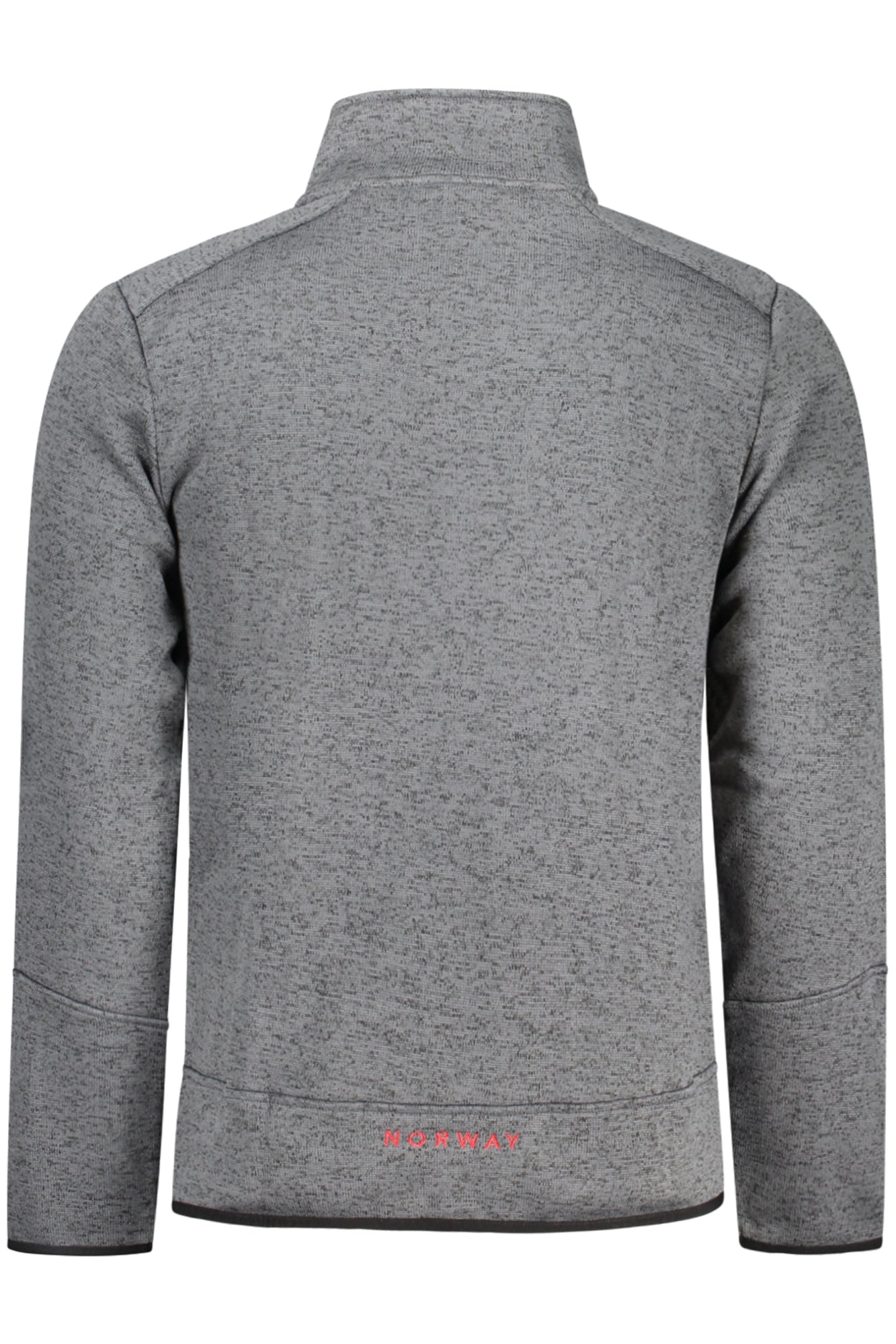 NORWAY 1963 MEN'S GRAY ZIP-UP SWEATSHIRT