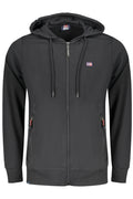 NORWAY 1963 MEN'S BLACK ZIP-UP SWEATSHIRT