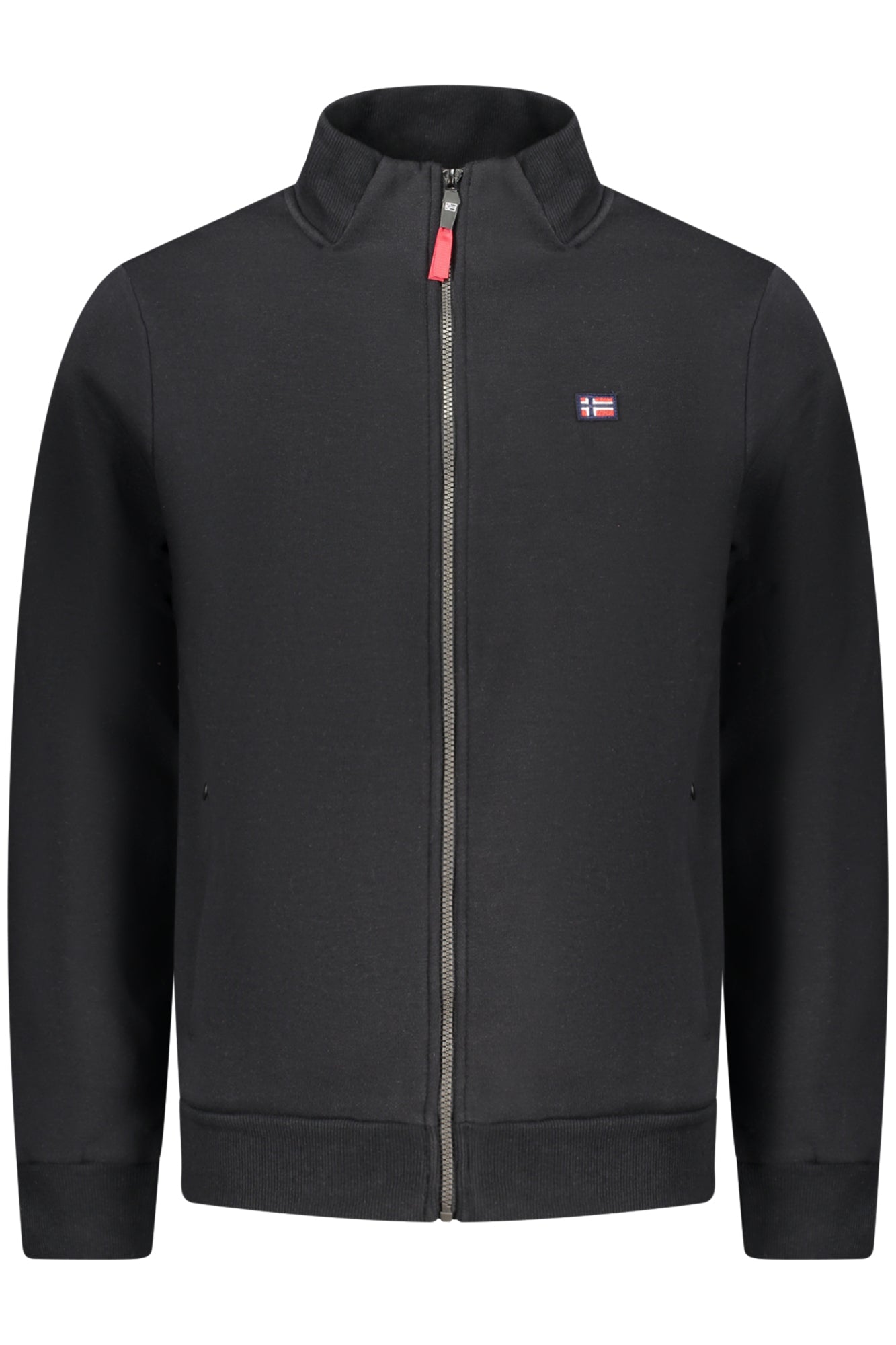 NORWAY 1963 MEN'S BLACK ZIP-UP SWEATSHIRT