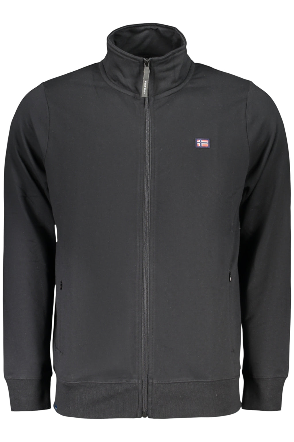 NORWAY 1963 MEN'S BLACK ZIP-UP SWEATSHIRT