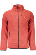 NORWAY 1963 MEN'S RED ZIP-UP SWEATSHIRT