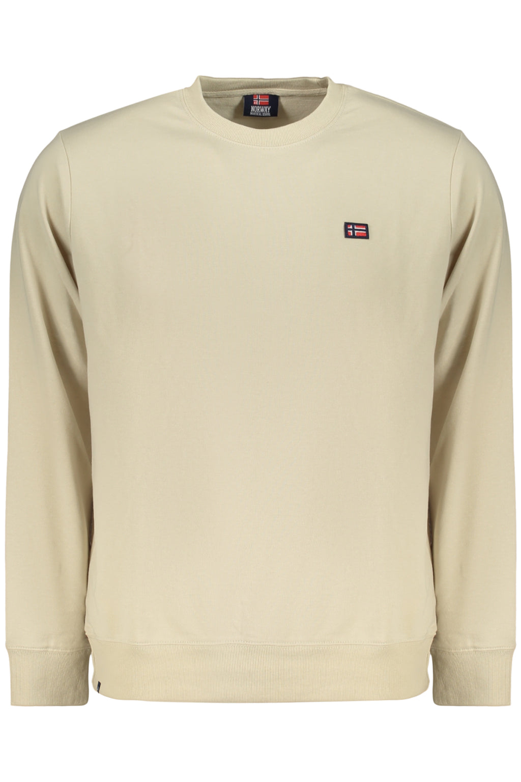 NORWAY 1963 MEN'S BEIGE ZIP-UP SWEATSHIRT