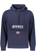 NORWAY 1963 MEN'S BLUE ZIP-UP SWEATSHIRT