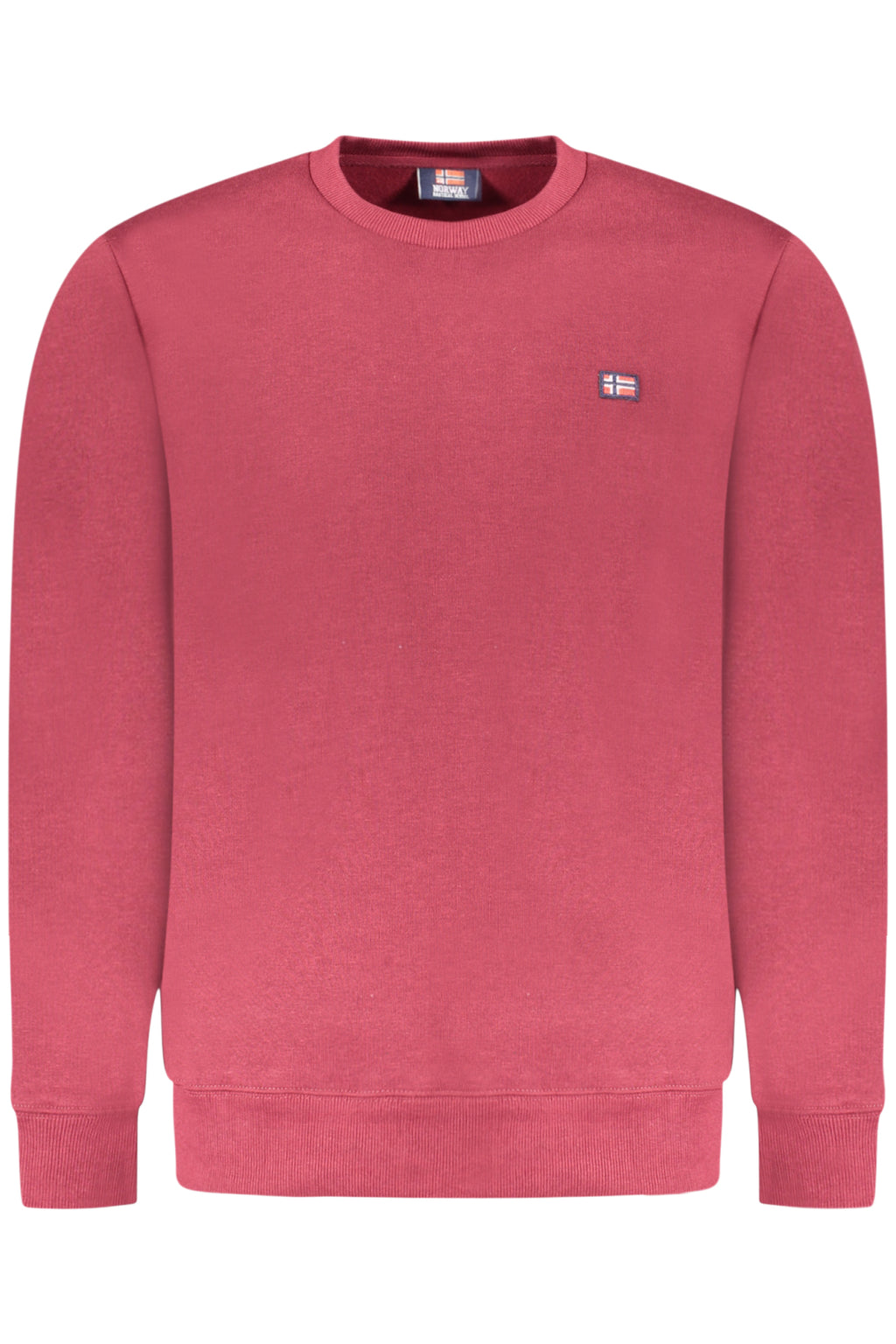 NORWAY 1963 MEN'S RED ZIP-UP SWEATSHIRT