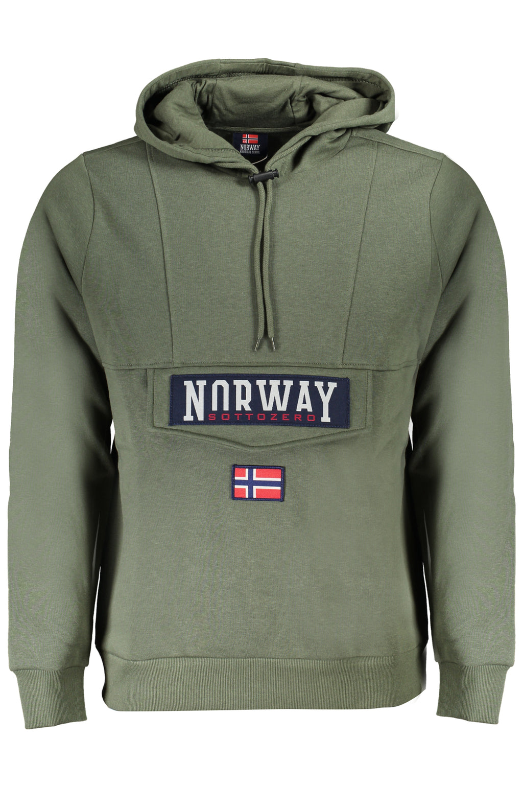 NORWAY 1963 MEN'S ZIP-UP SWEATSHIRT GREEN