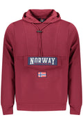 NORWAY 1963 MEN'S PURPLE ZIP-UP SWEATSHIRT
