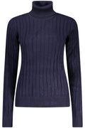 NORWAY 1963 WOMEN'S BLUE SWEATER