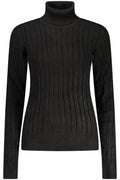 NORWAY 1963 WOMEN'S BLACK SWEATER