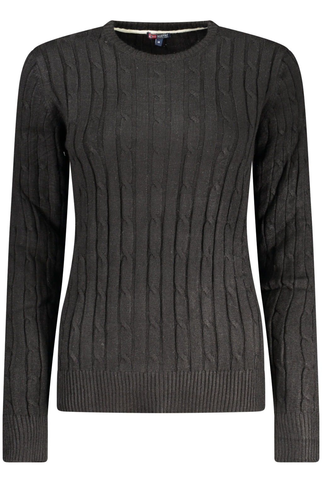 NORWAY 1963 WOMEN'S BLACK SWEATER