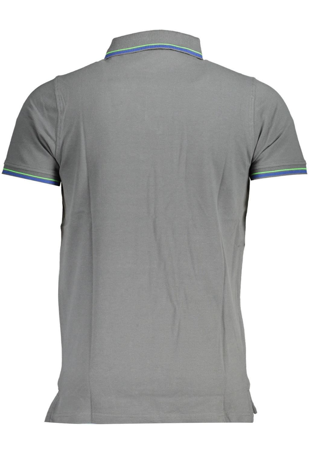 NORWAY 1963 MEN'S SHORT SLEEVE POLO SHIRT GREY