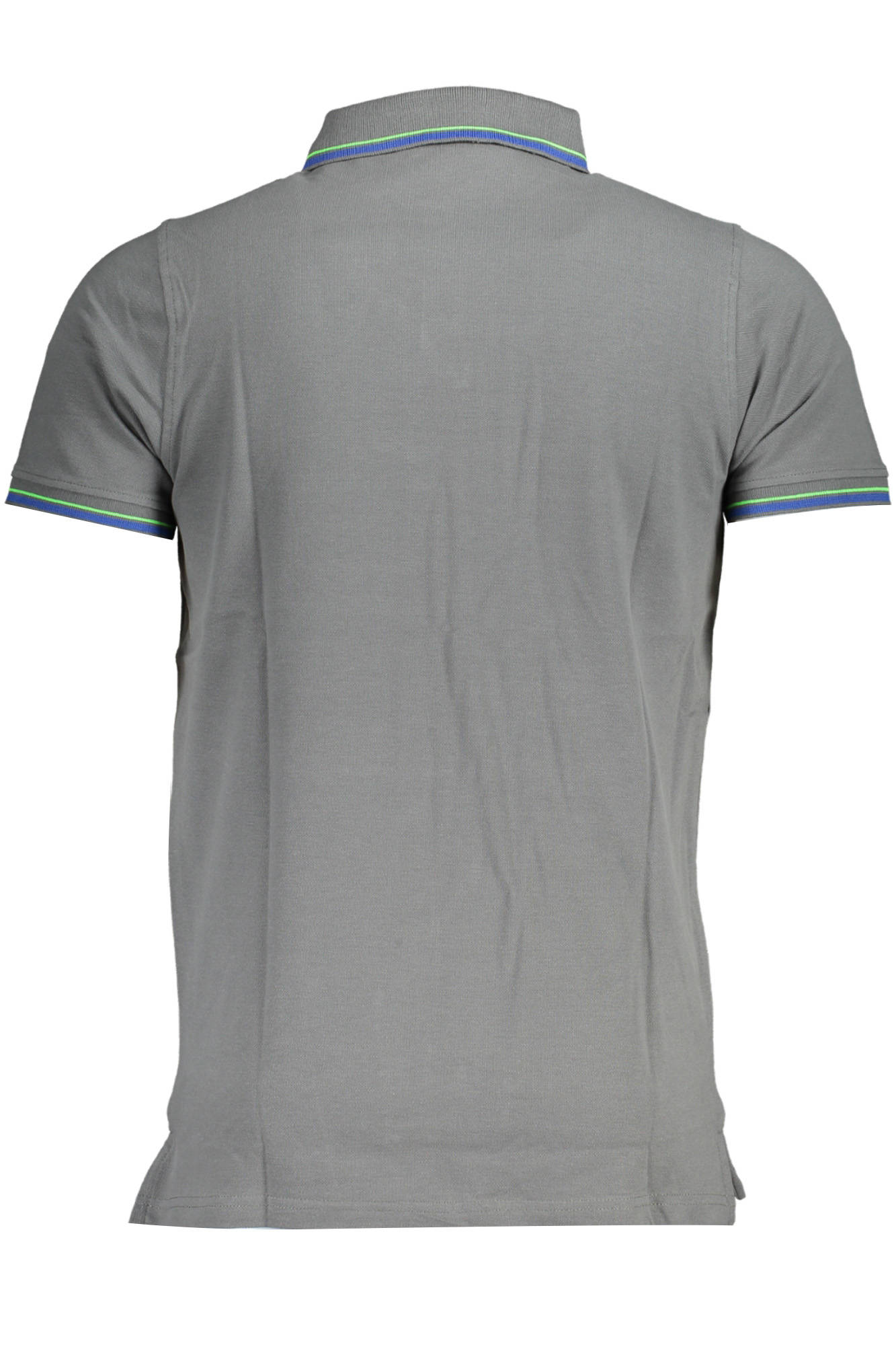 NORWAY 1963 MEN'S SHORT SLEEVE POLO SHIRT GREY