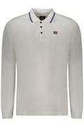 NORWAY 1963 MEN'S LONG-SLEEVED POLO SHIRT WHITE